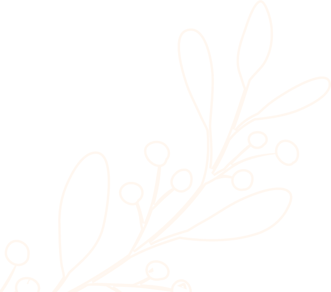 Decorative leaf graphic on Mayrahkee Spa website.